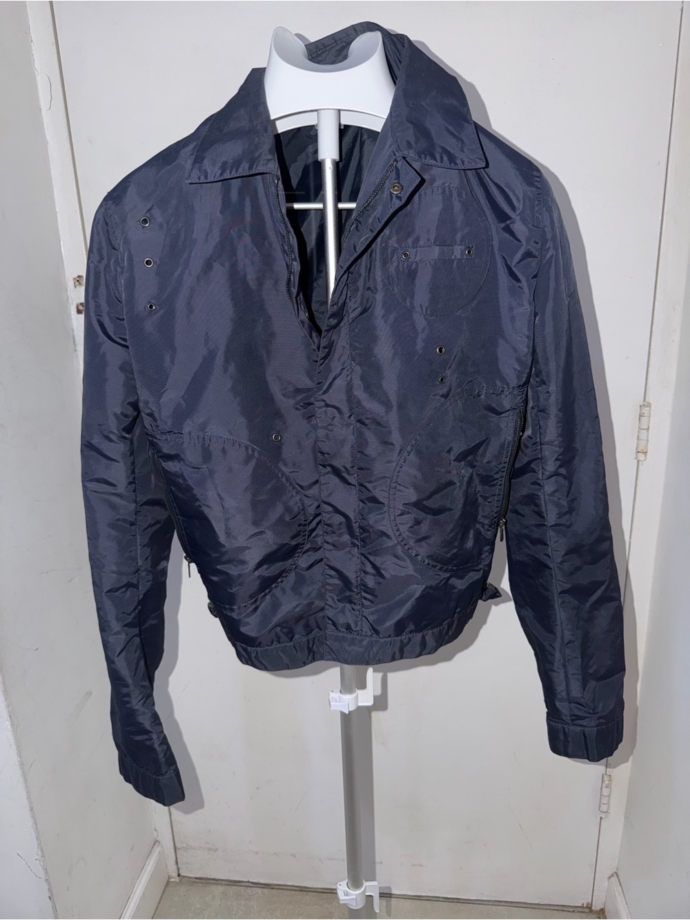 Moschino Navy Bomber Jacket